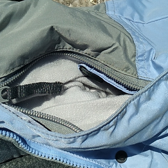 π» EUC COLUMBIA Interchange BLUE & MOSS πΏ SKI Jacket SZ M Calais Peak π» - Picture 5 of 14